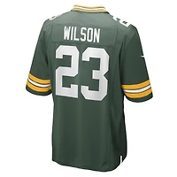 Maillot Nike Emanuel Wilson vert pour homme des Packers de Green Bay