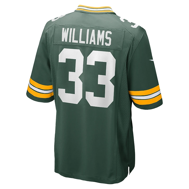 Maillot de match Nike Evan Williams Green Bay Packers pour homme