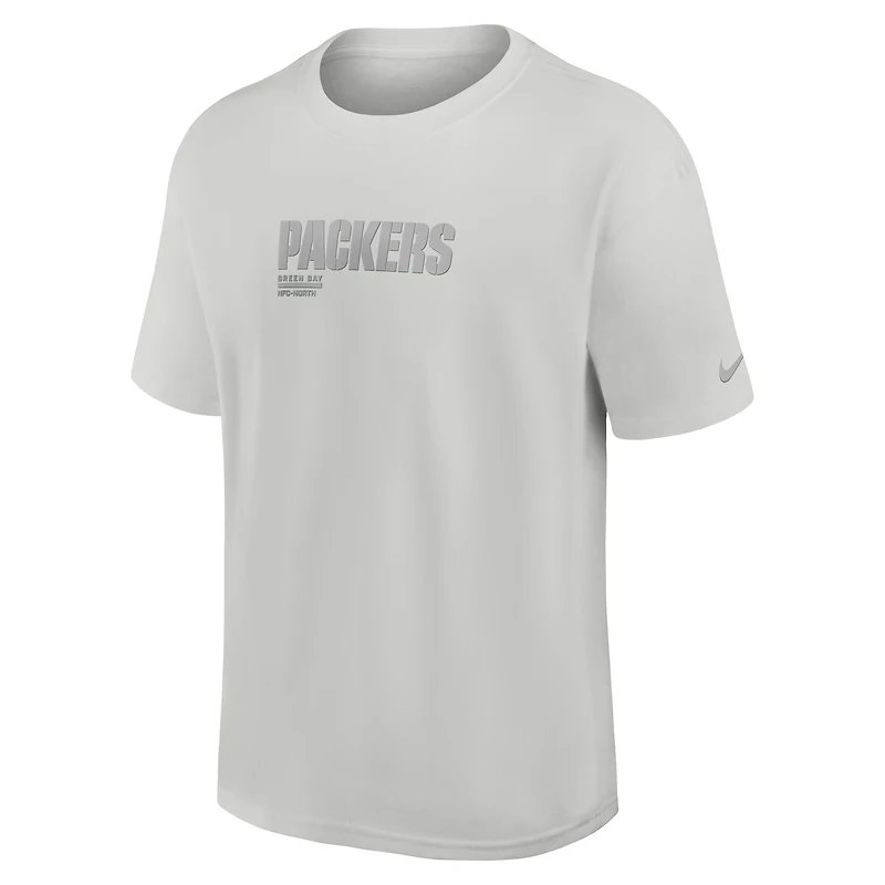 Men's Nike Gray Green Bay Packers Break The Mold Essential Max90 T-Shirt