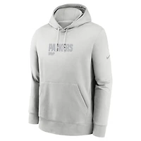 Sweat à capuche Nike gris pour homme des Green Bay Packers Edge Pack French Terry Club