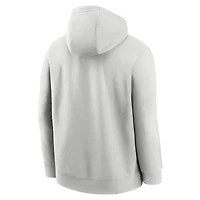 Men's Nike Gray Green Bay Packers Edge Pack French Terry Club Pullover Hoodie