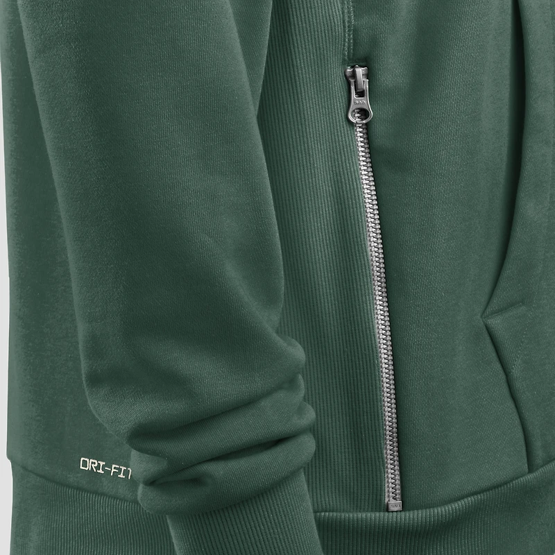 Sweat à capuche Nike Green Bay Packers 2025 Sideline Standard Issue Utility Player Dri-FIT entièrement zippé pour homme