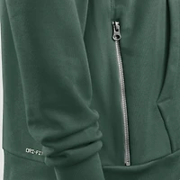 Sweat à capuche Nike Green Bay Packers 2025 Sideline Standard Issue Utility Player Dri-FIT entièrement zippé pour homme