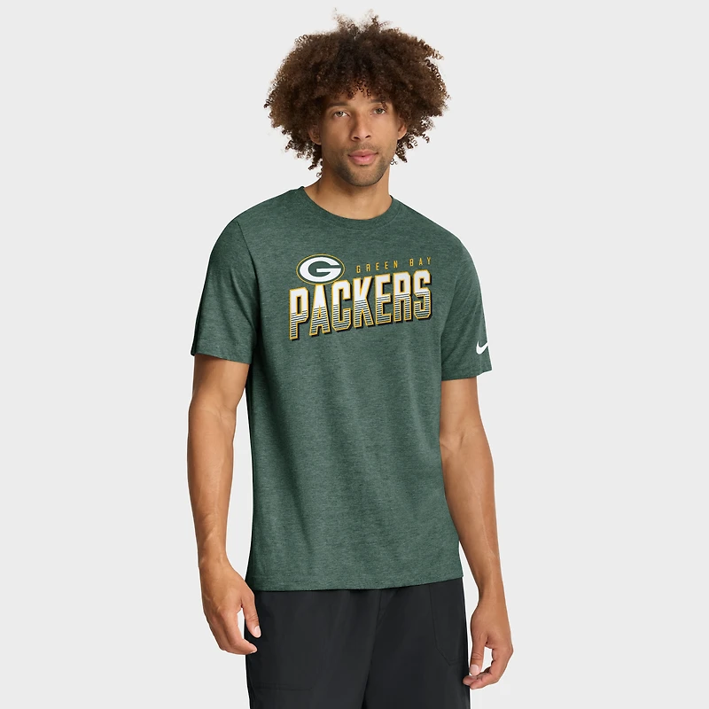 Men's Nike Green Bay Packers Believe The Game Triblend T-Shirt