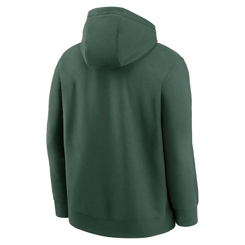 Men's Nike Green Bay Packers Best Season Rewind Club Pullover Hoodie