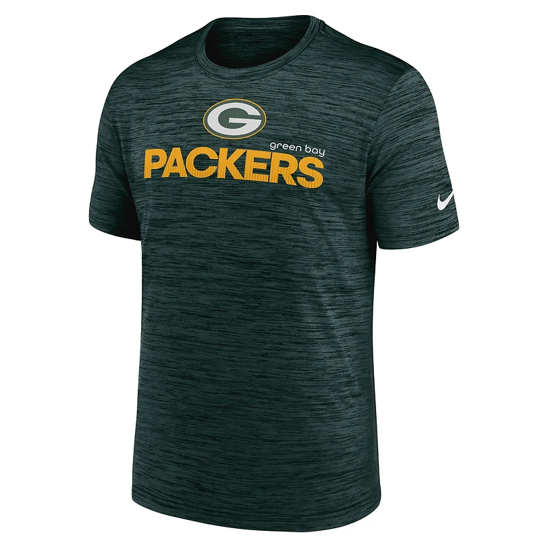 Men's Nike Green Bay Packers Blitz Velocity Modern Dri-FIT T-Shirt