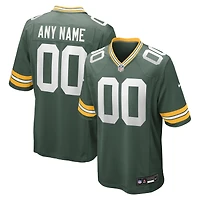 Packers de Green Bay Nike vert pour homme - Maillot match personnalisé