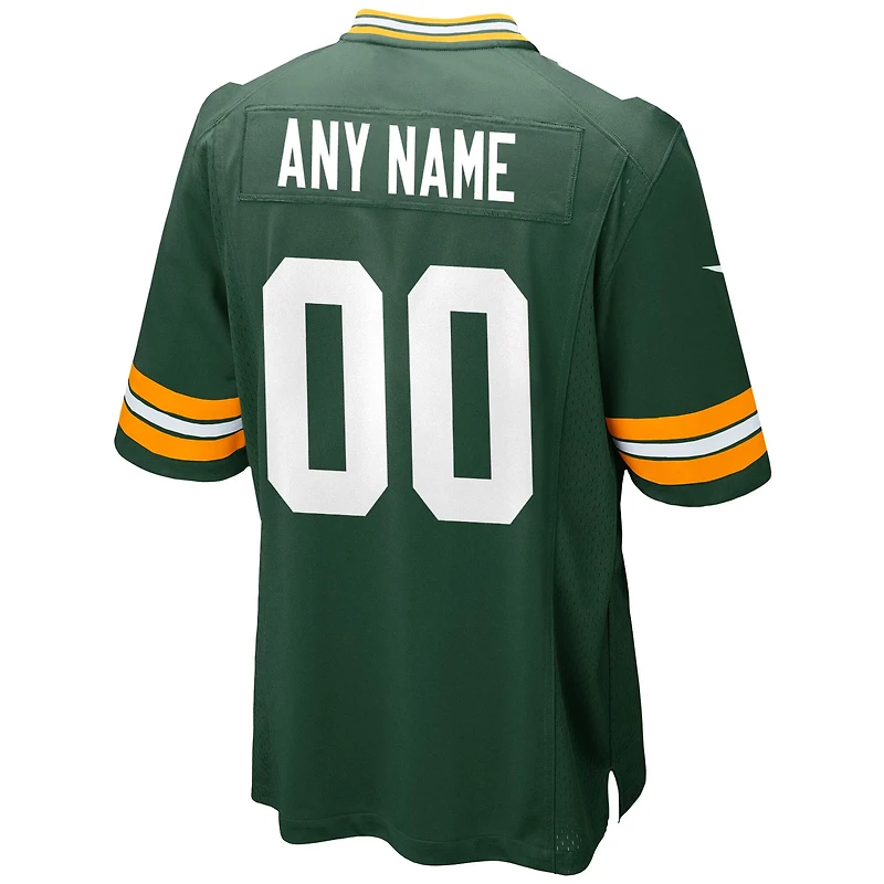 Packers de Green Bay Nike vert pour homme - Maillot match personnalisé