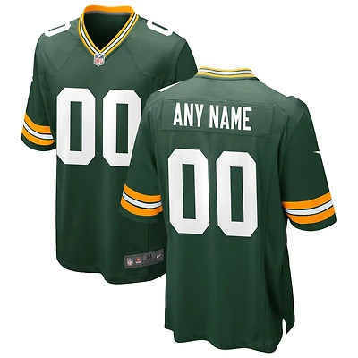 Packers de Green Bay Nike vert pour homme - Maillot match personnalisé