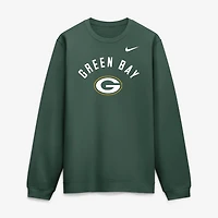 Men's Nike  Green Bay Packers Defensive Leader Club Fleece Pullover Sweatshirt