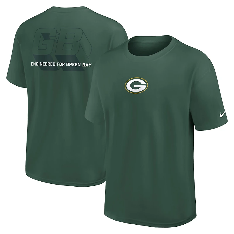 T-shirt Nike vert pour homme des Packers de Green Bay Dominate The Game Essential Max90