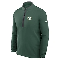 Pull-over Nike Green Bay Packers Dri-FIT Victory demi-zip pour homme