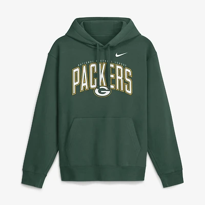 Men's Nike Green Bay Packers Expect Victory Club Fleece Pullover Hoodie