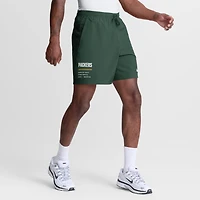 Short Nike Form Dri-FIT vert Green Bay Packers pour homme