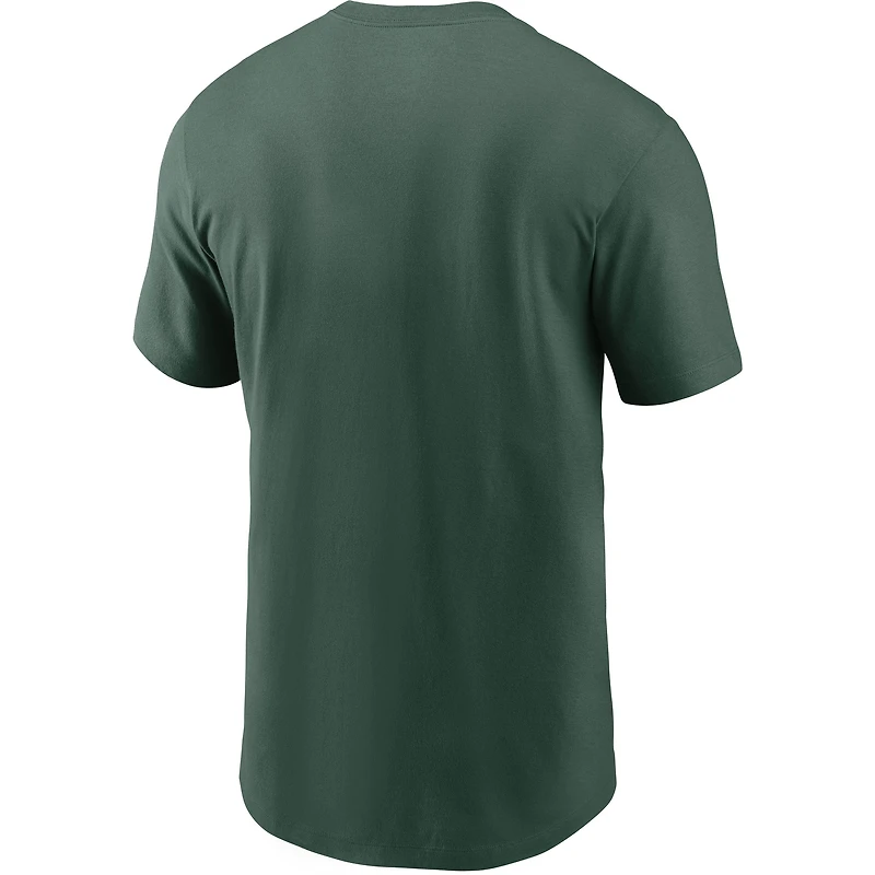 T-shirt Nike vert Green Bay Packers Hometown Collection pour homme