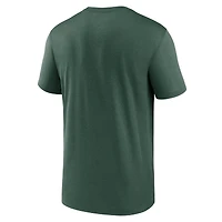 T-shirt de performance Nike Green Bay Packers Icon Legend vert pour homme