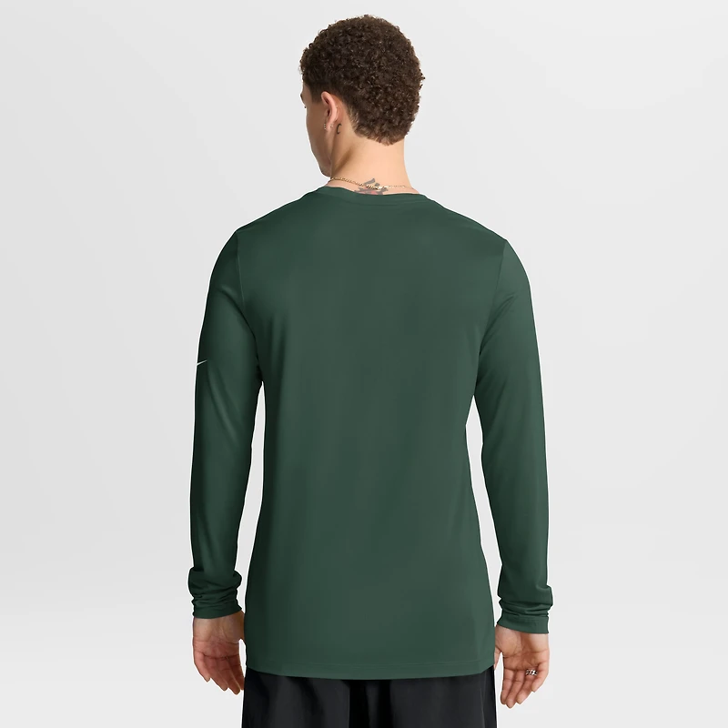 Men's Nike Green Bay Packers Legend Icon Dri-FIT Long Sleeve T-Shirt