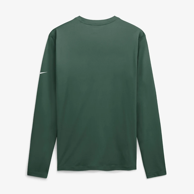 T-shirt à manches longues Nike Green Bay Packers Legend Icon Dri-FIT pour homme