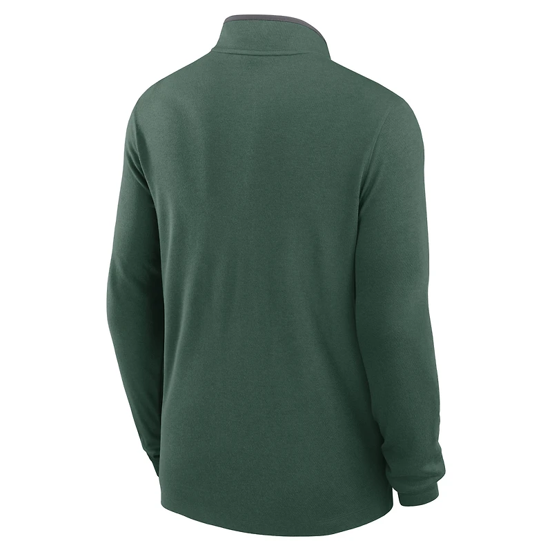 Pull Nike Green Bay Packers léger Victory Dri-FIT à demi-zip pour homme