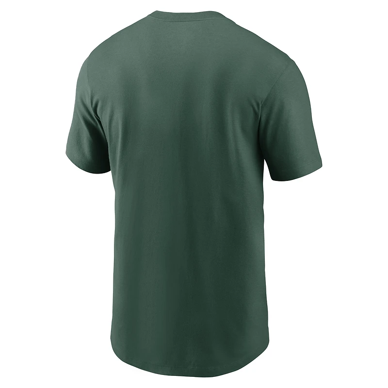 Men's Nike  Green Bay Packers Lockup Essential T-Shirt
