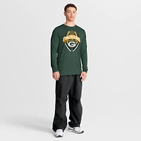 T-shirt à manches longues Nike Green Bay Packers Primetime Legend Icon Performance pour homme