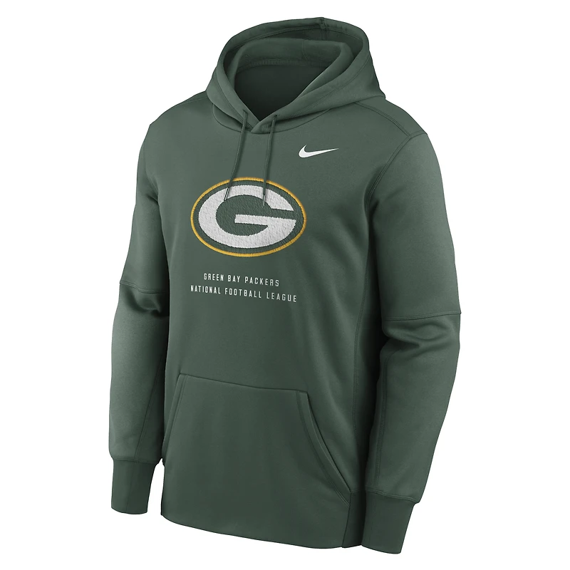 Men's Nike Green Bay Packers Primetime Therma-FIT Hoodie