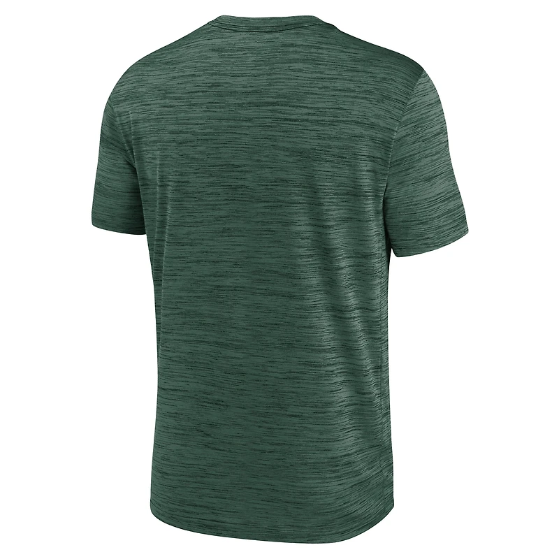 T-shirt Nike Velocity Performance vert des Packers de Green Bay pour homme