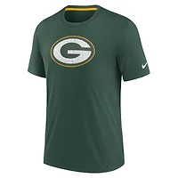 Men's Nike Green Bay Packers Rewind Playback Logo Tri-Blend T-Shirt