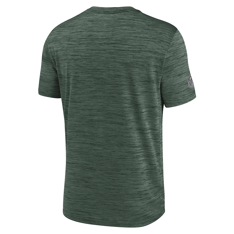 Men's Nike Green Bay Packers Sideline Double Covered Dri-FIT Velocity T-Shirt