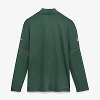 Men's Nike  Green Bay Packers Sideline Dri-FIT Half-Zip Pullover