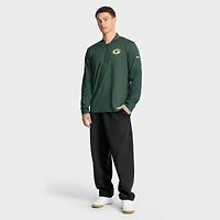 Men's Nike Green Bay Packers Sideline Dri-FIT Half-Zip Pullover