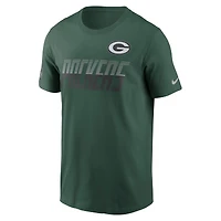 T-shirt Nike Green Bay Packers Sideline Dri-FIT pour homme