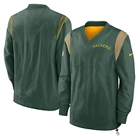 Coupe-vent réversible à enfiler Nike Green Bay Packers Sideline Team ID pour homme