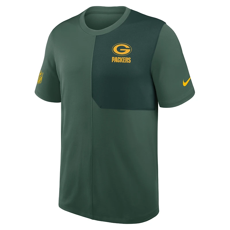 Men's Nike Green Bay Packers Sideline UV Dri-Fit Coach Shirt