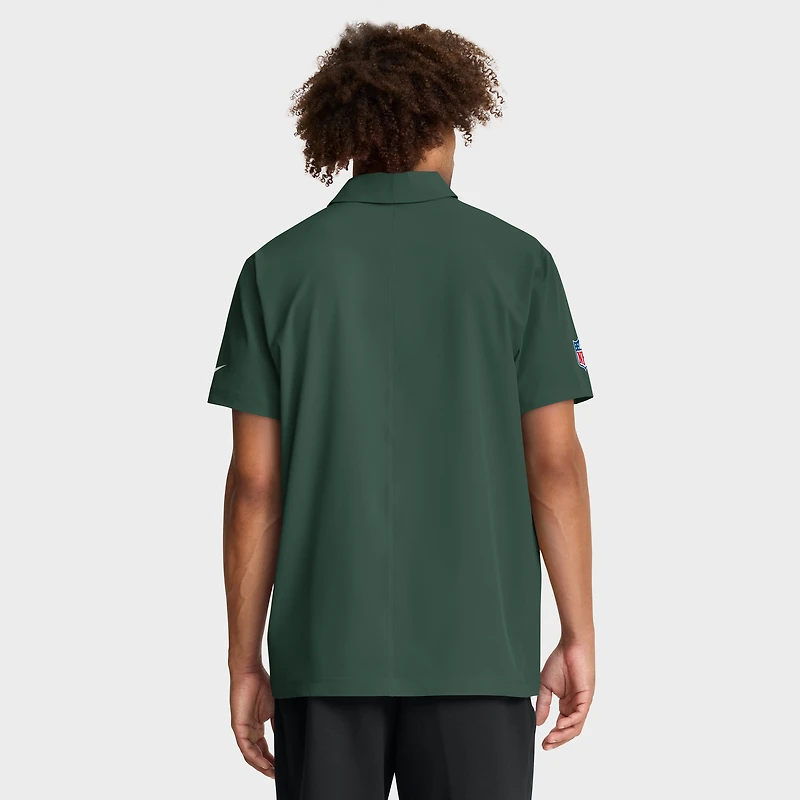 Polo tissé Nike Dri-FIT pour homme, vert, des Packers de Green Bay