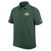 Polo tissé Nike Dri-FIT pour homme, vert, des Packers de Green Bay