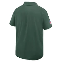 Polo tissé Nike Dri-FIT pour homme, vert, des Packers de Green Bay