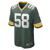 Maillot de match Nike Isaiah McDuffie pour hommes, vert, Green Bay Packers