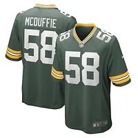 Maillot de match Nike Isaiah McDuffie pour hommes, vert, Green Bay Packers