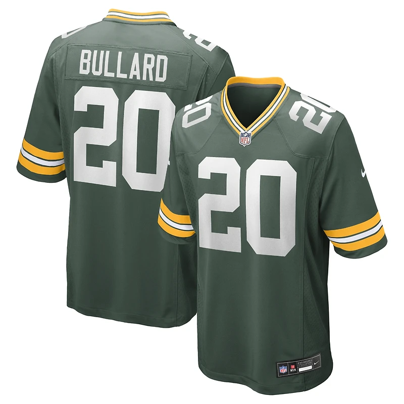 Men's Nike Javon Bullard  Green Bay Packers Game Jersey