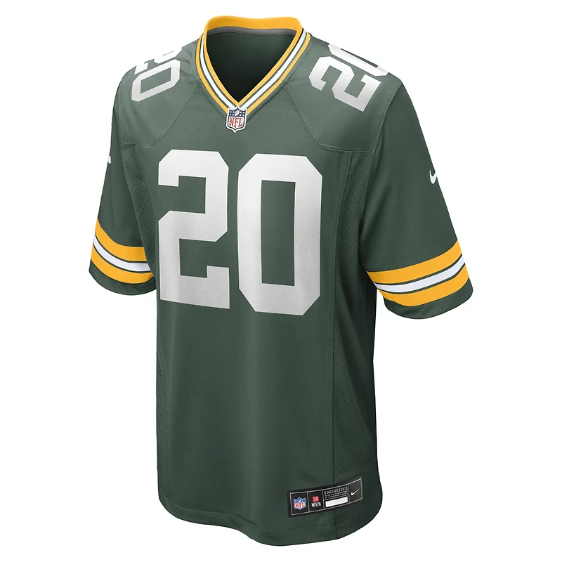 Maillot de match Nike Javon Bullard pour homme, vert, des Packers Green Bay