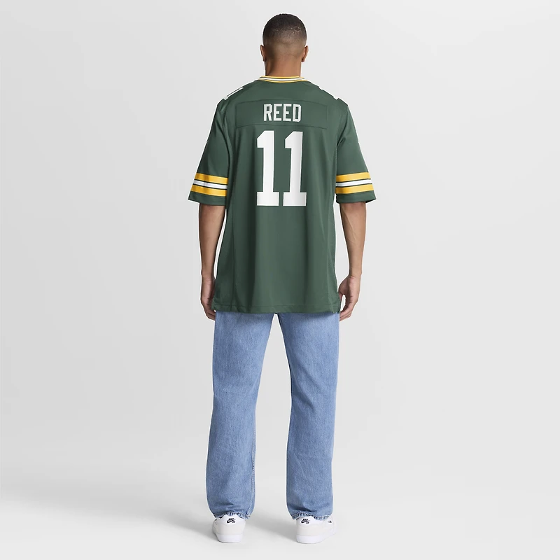 Men's Nike Jayden Reed  Green Bay Packers Game Jersey