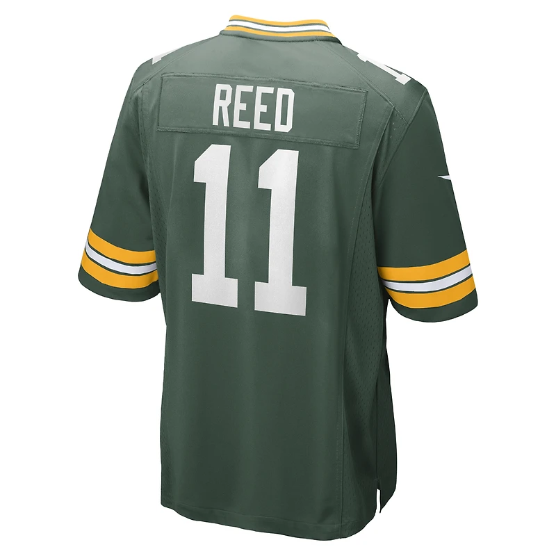 Maillot de match Nike Jayden Reed pour hommes, vert, Green Bay Packers