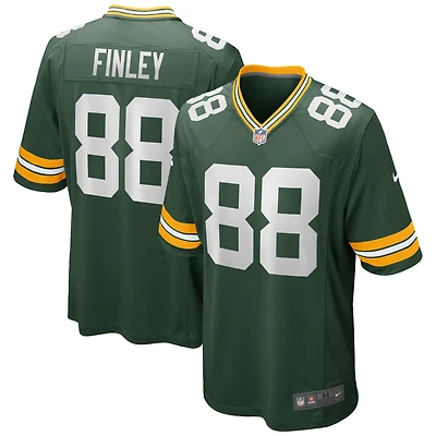 Maillot de joueur retraité Nike Jermichael Finley Green Bay Packers pour homme, vert