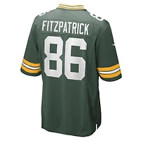 Maillot Nike John FitzPatrick Green des Packers de Bay pour homme