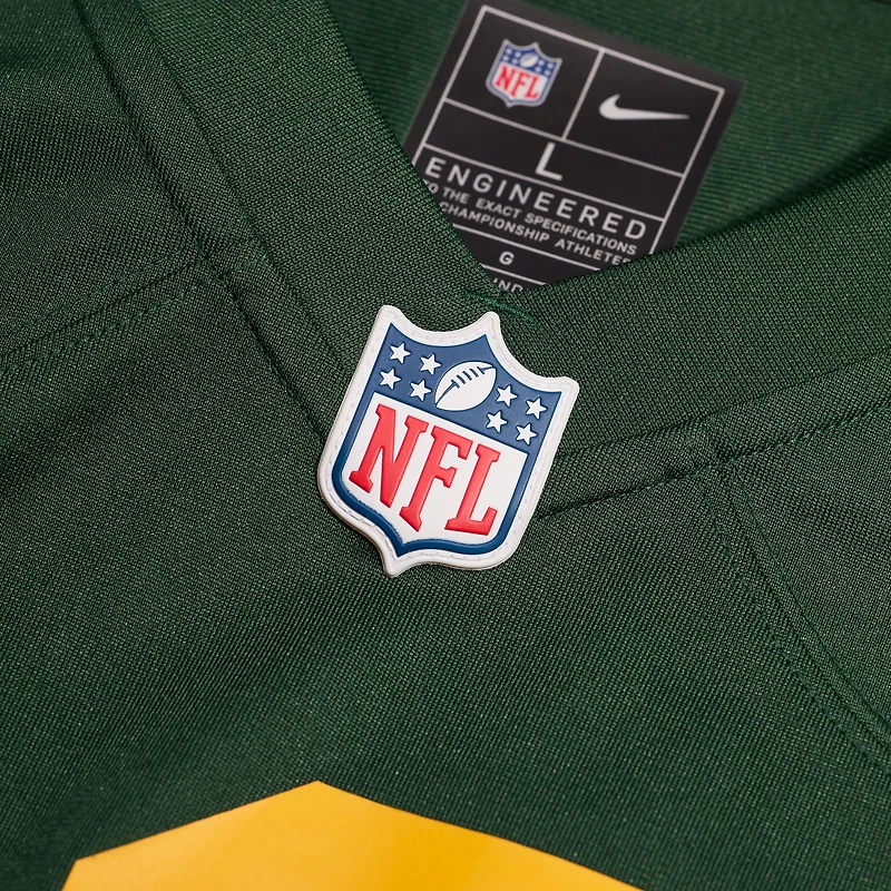 Maillot de match alternatif Nike Jordan Love Green Bay Packers pour homme