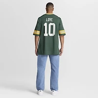 Maillot de match Nike Jordan Love Green Bay Packers pour homme