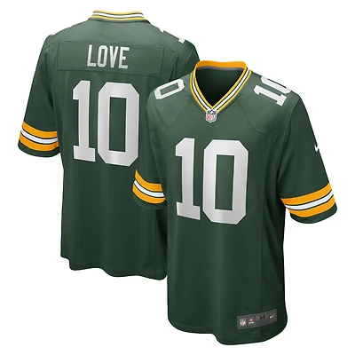 Men's Nike Jordan Love Green Bay Packers Game Jersey