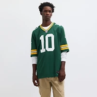Maillot de match Nike Jordan Love White Green Bay Packers pour Homme