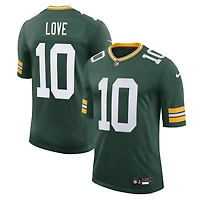 Maillot Nike Jordan Love Green Team Vapor Untouchable Limited pour homme des Packers de Bay